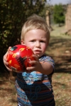 Samen met de bal spelen