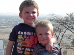 Samen met mijn vriendje Ben Luca