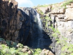 One of the waterfalls along the road