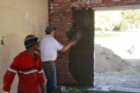 Plastering